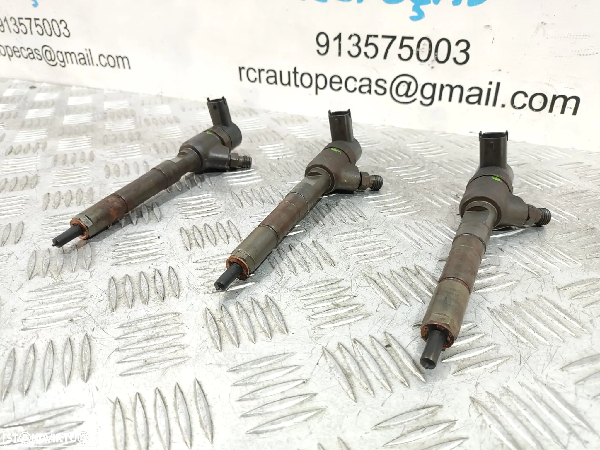 Conjunto 3 injetores Bosch Opel Corsa C 1.3 CDTI - 8