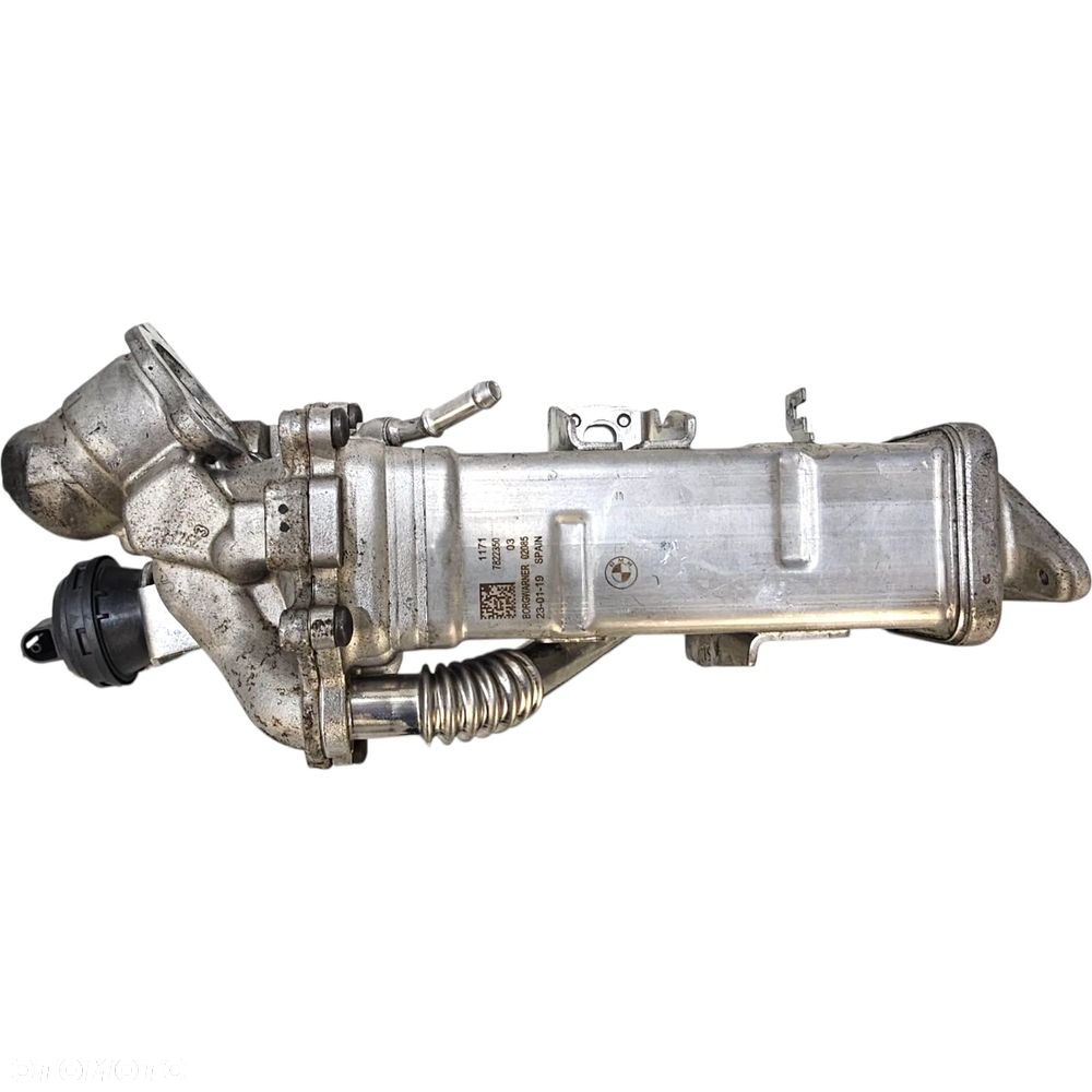 BMW F20 F22 F30 F36 F07 F10 E84 F25 E71 CHŁODNICA SPALIN EGR N47N 7822350 - 1