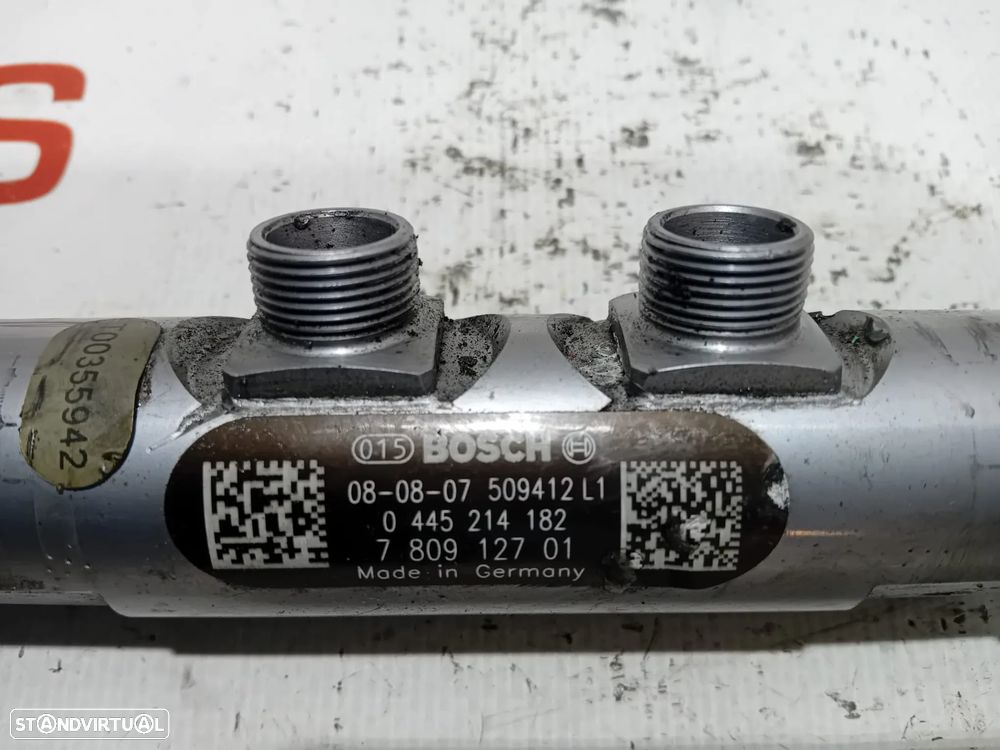 Régua Injetora BMW Serie 1 E81 118d 143cv N47D20 0445214182 780912701 Original - 5