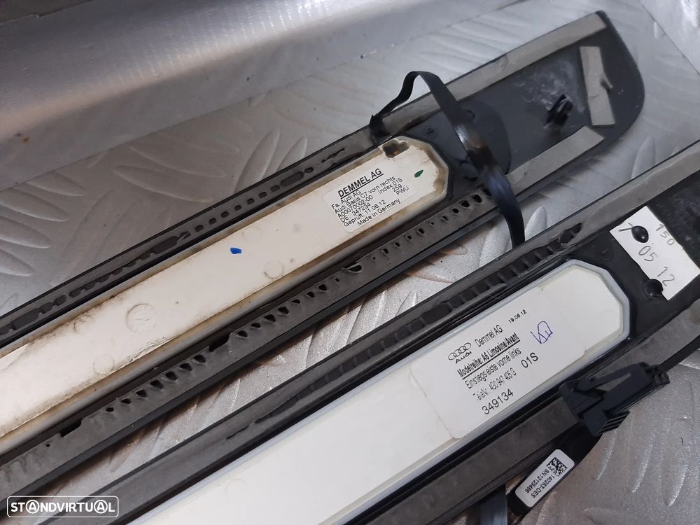 Soleiras iluminadas Audi A6 C7 originais 2011-2018 - 3