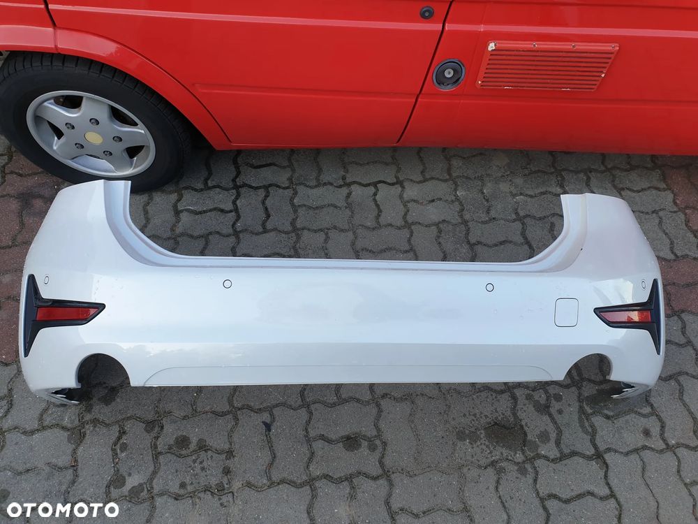 BMW 3 G21 ZDERZAK TYŁ biała perła kompletny w kolor pdc - 2