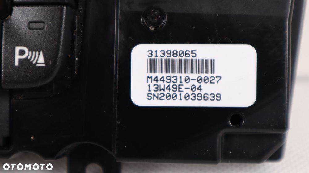 VOLVO XC60 I LIFT PANEL KLIMATYZACJI 31398065 - 6