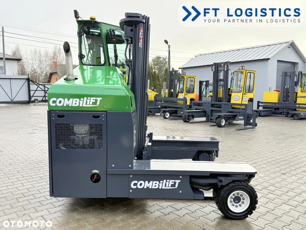 Combilift WÓZEK CZTEROKIERUNKOWY - WIELOKIERUNKOWY | COMBILIFT C4500 | DIESEL | TRIPLEX 4900MM | POZYCJONER WIDEŁ | PEŁNA KABINA | WOLNY SKOK | STAN IDEALNY | Szeroka oferta wózków czterokierunkowych i bocznych, dopasowanych do różnorodnych potrzeb i zastosowań - 6