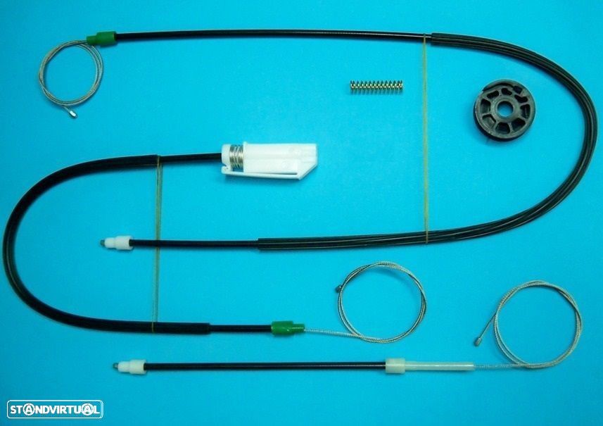 kit reparação elevador dos vidros  Audi TT mk2 2007- - 1