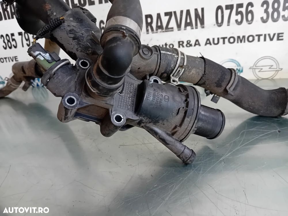 Corp Carcasa Termostat Furtun Apa Ford Kuga 1 I 2.0 Tdci Motor TXDA 2008-2013 - 8