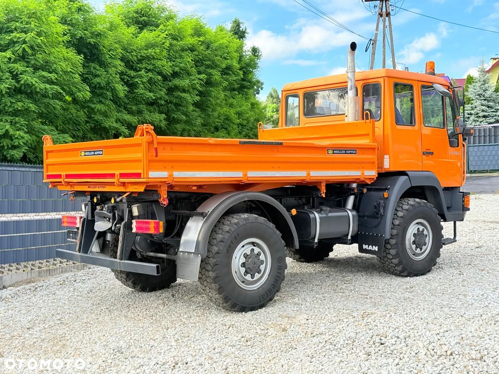 MAN * MAN 10-220 * Pług * Kiper Wywrotka Meiller * 4x4 * Zimowe Utrzymanie * Unimog * - 22