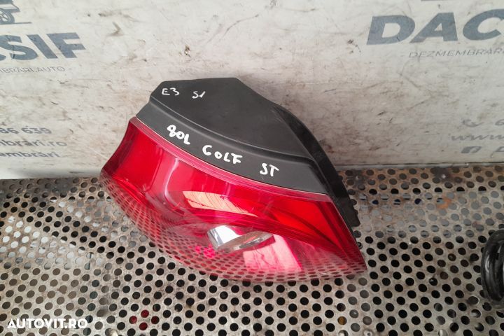 Lampa / Tripla stop stanga pe aripa Volkswagen VW Golf 5 [2003 - 2009 - 1