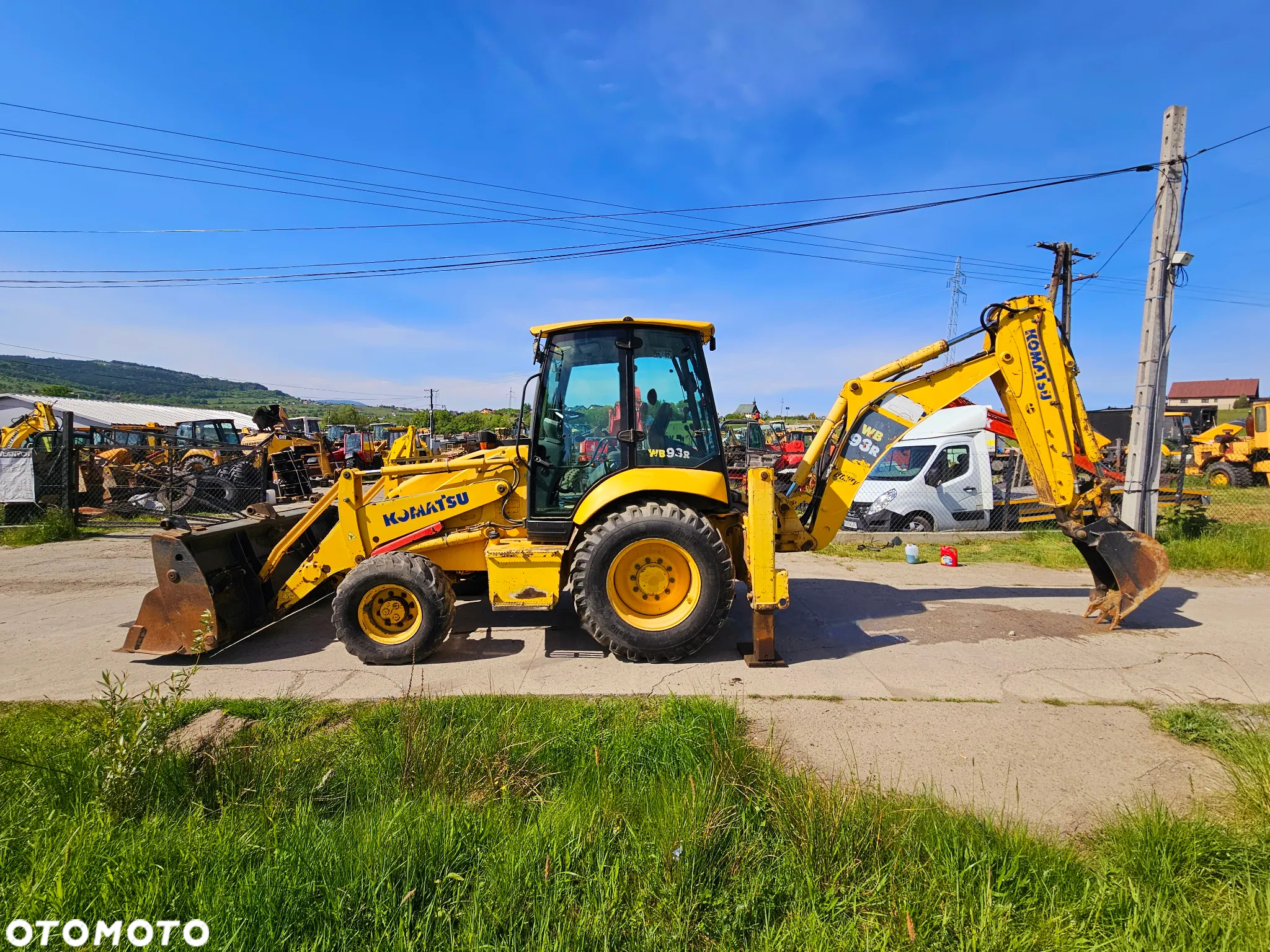 Komatsu WB93R* KOPARKO ŁADOWARKA KOMATSU WB93R*LEASING* ZAMIANA* SKUP* - 4