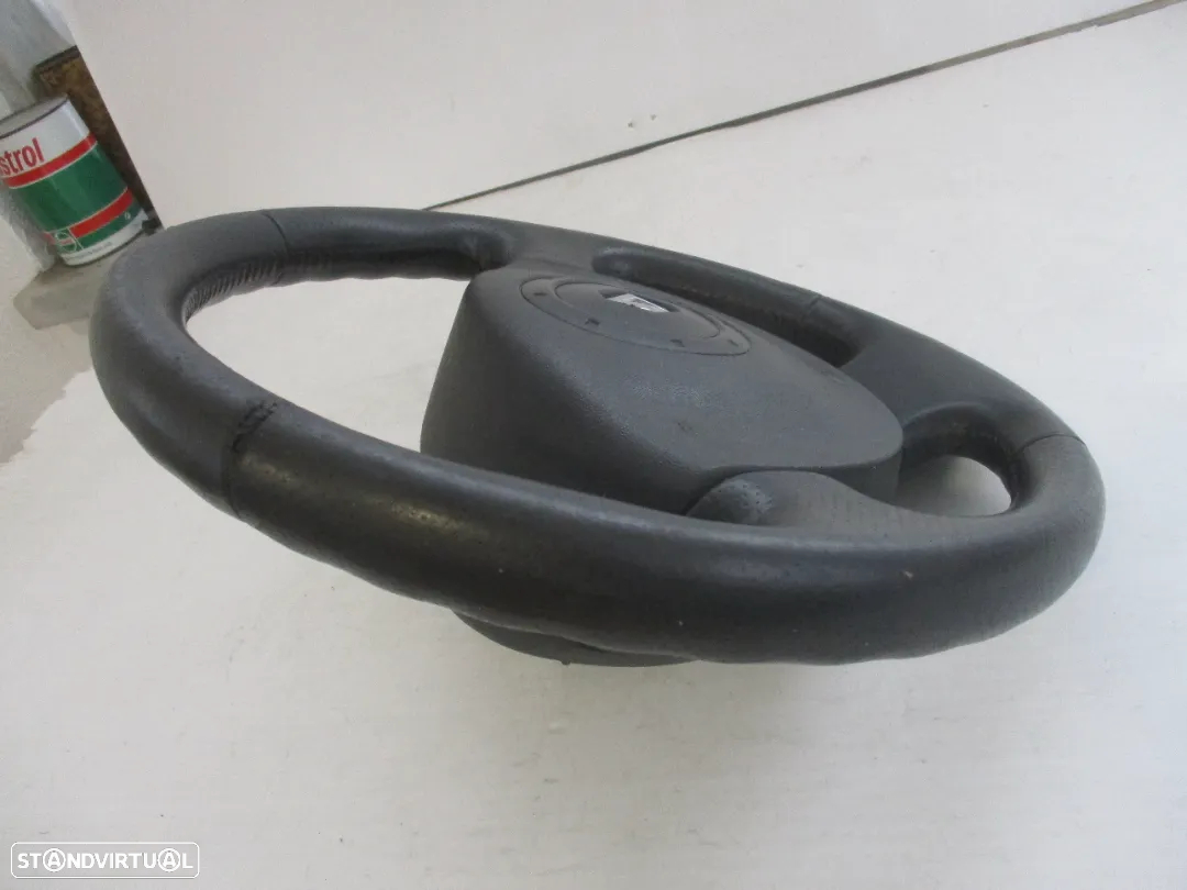 Volante em pele Renault Megane 2 II com airbag - 4