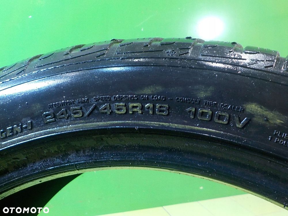 GOODYEAR ULTRAGRIP PERFORMANCE 100V 245/45/18 opony zimowe 4.93mm 5.07mm - 11