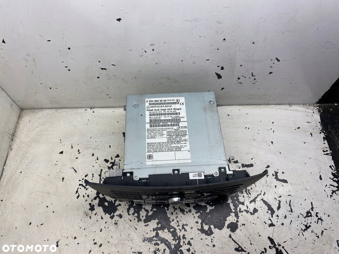 MERCEDES W204 LIFT RADIO CD A2049005908 - 6