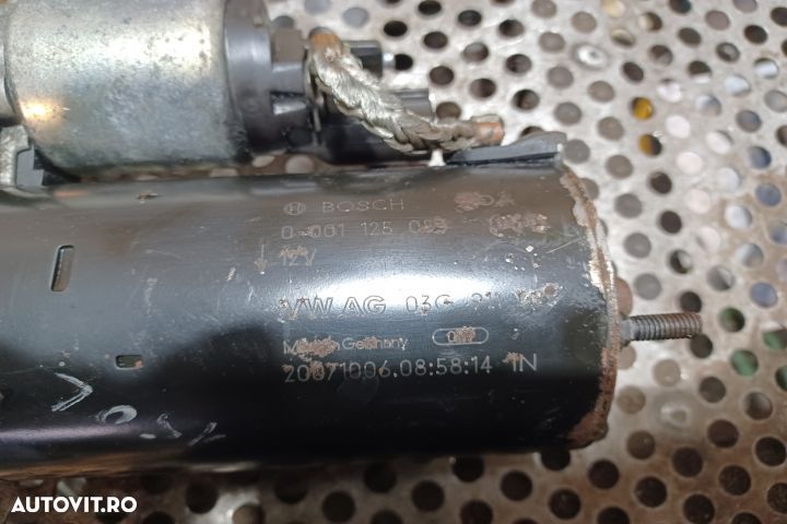 Electromotor 0001125053 2.0 BPW Audi A4 B7 [2004 - 2008] Avant wagon - 3