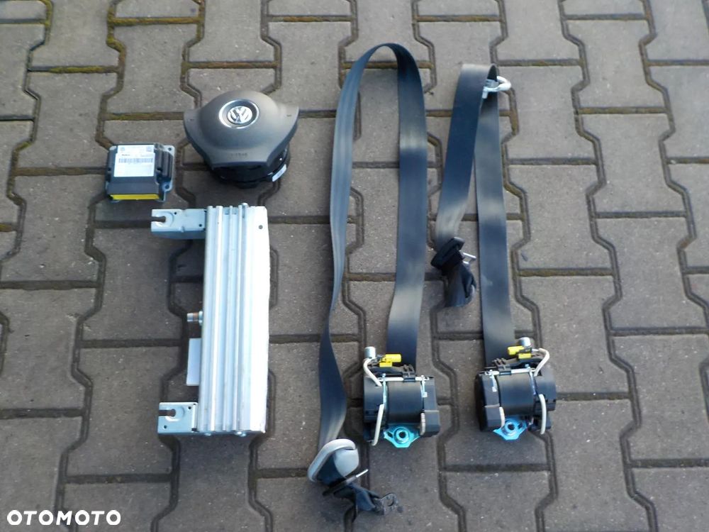 VW T5 LIFT PODUSZKI PASY AIRBAG PRAWY KIEROWCY MODUŁ - 1