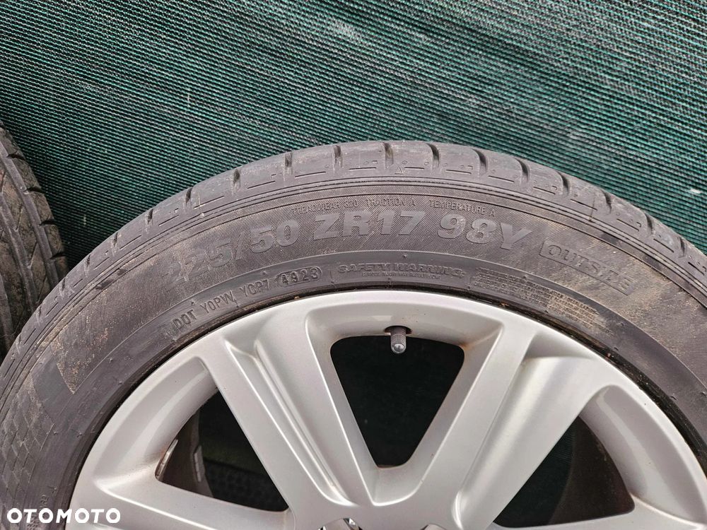 Alu Felgi 8K0601025B Alufelgi R17 Ronal 1922 5x112 7.5J ET45 Opony Letnie 225/50 AUDI VW Skoda Seat - 12