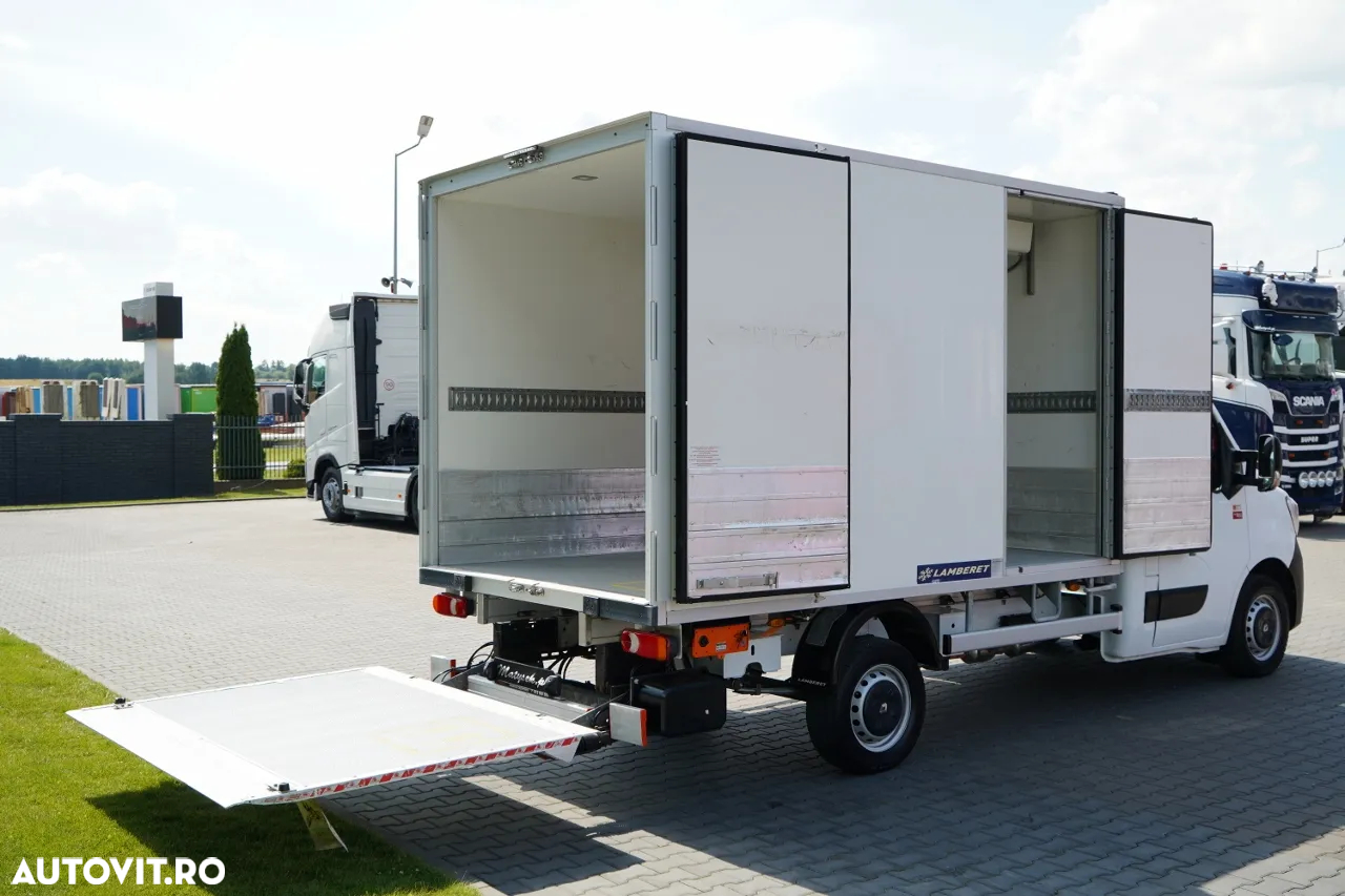 Renault MASTER / FRIGIDER / LAMBERT / UNITATE CARRIER XARIOS 350 / ELEVATOR DHOLLANDIA 750 KG / MASĂ NETĂ: 3500 KG / 2020 - 15