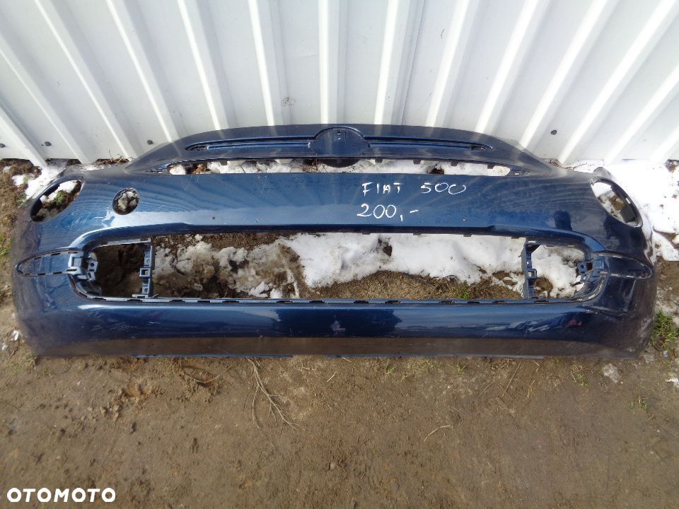 FIAT 500 ZDERZAK PRZEDNI PRZÓD - 1