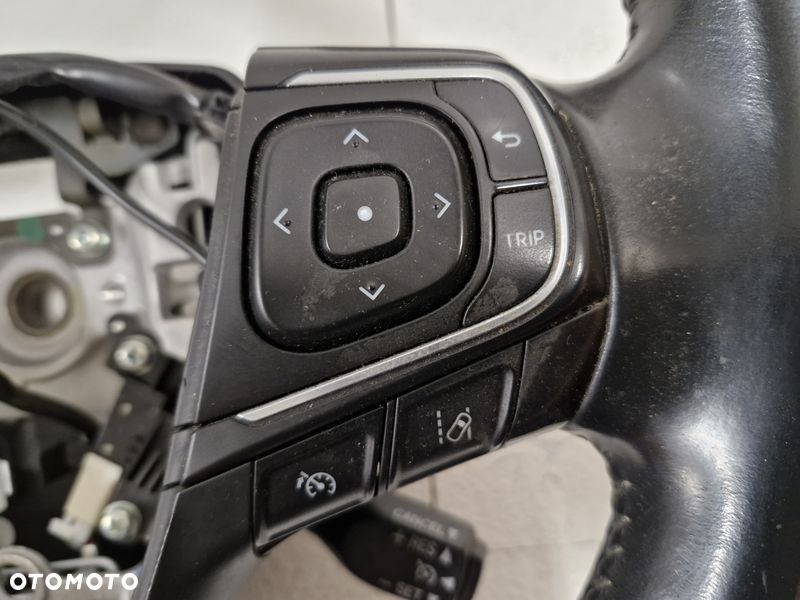 toyota avensis t27 lift t29 kierownica skóra multifunkcja - 2