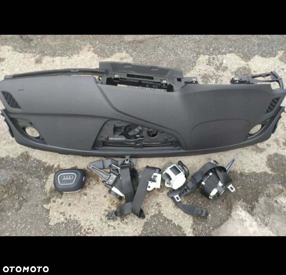 Audi A4 b9 8w A5  Deska Konsola Kokpit Airbag Pasy Zestaw - 1