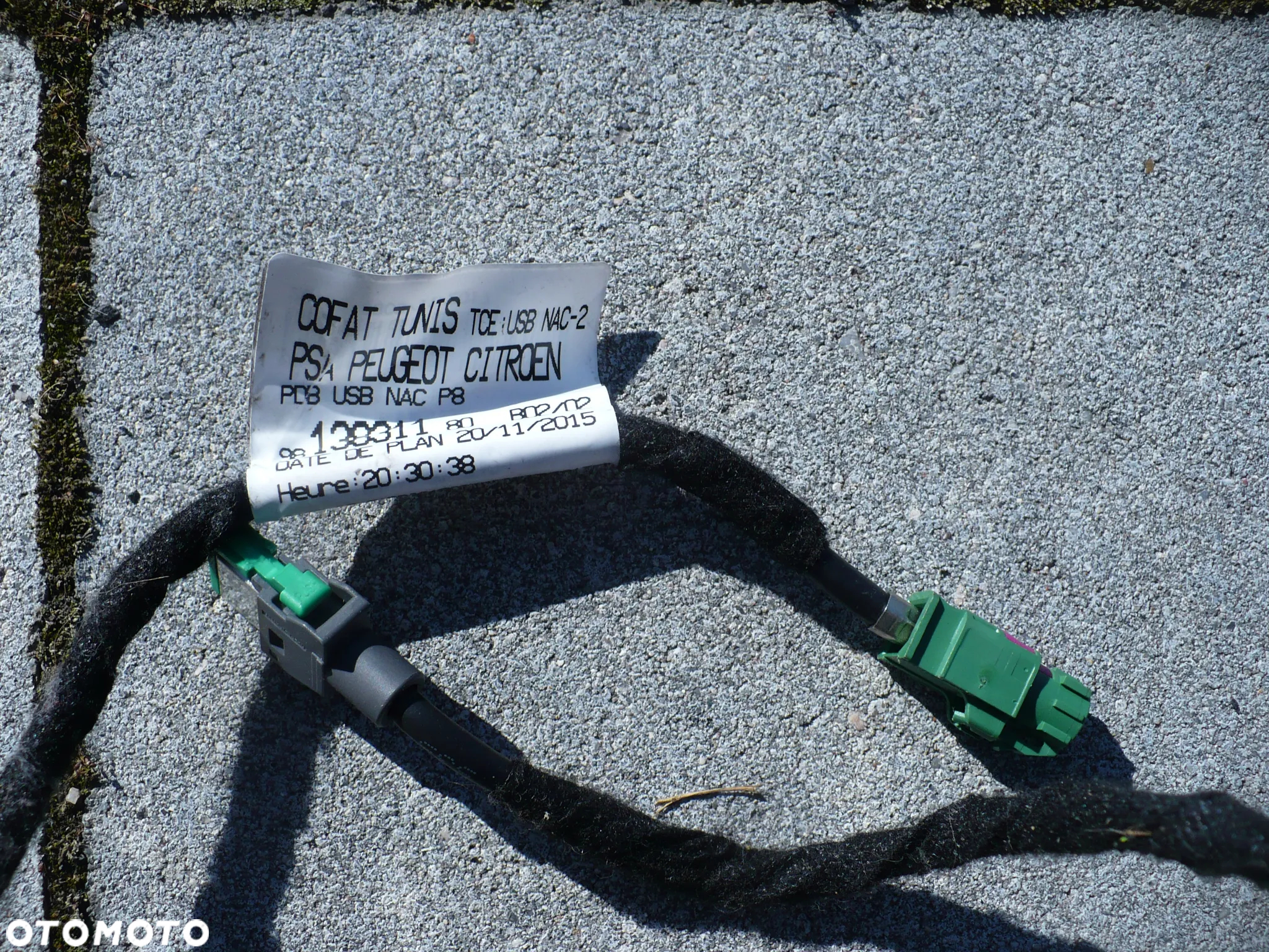 3008 II 5008 II PRZEWODY GPS ANTENY DAG TCE USB LVDS NAC2 9813831180 - 6