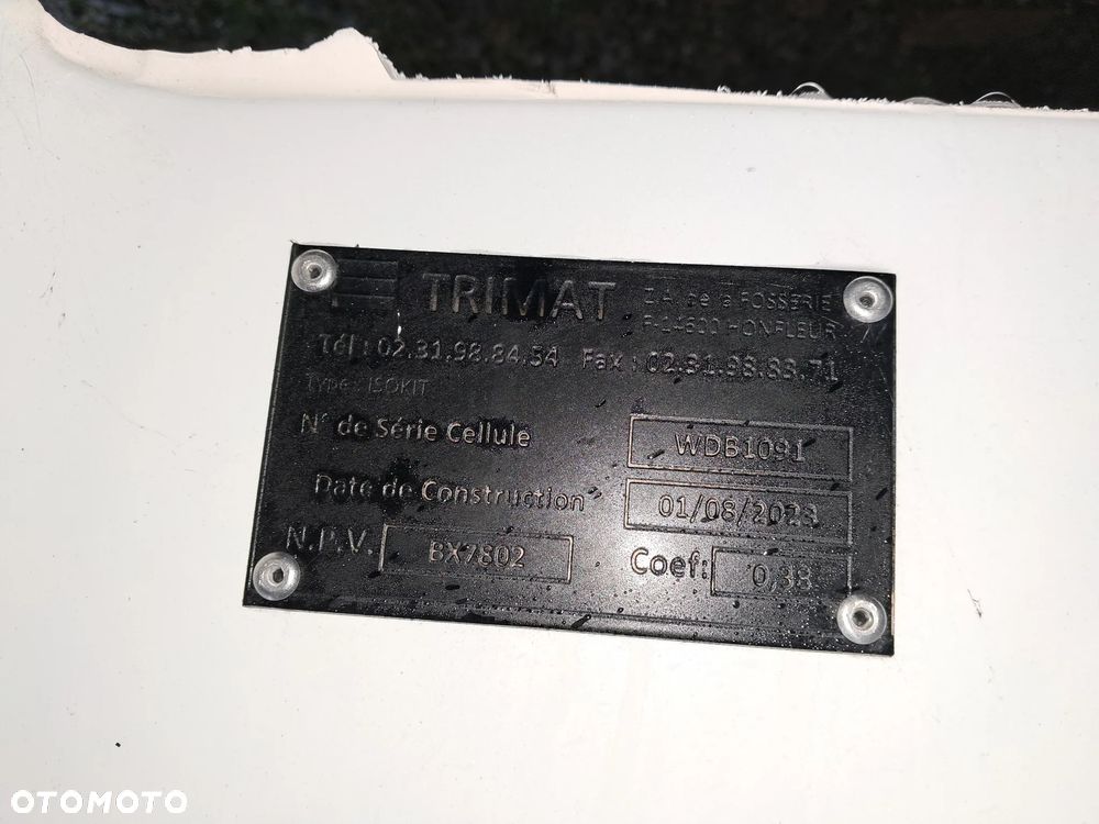 Chłodnia, zabudowa, izolacja chłodnicza Trimat z Mercedes Sprinter 907 MAX 2024r. - 6