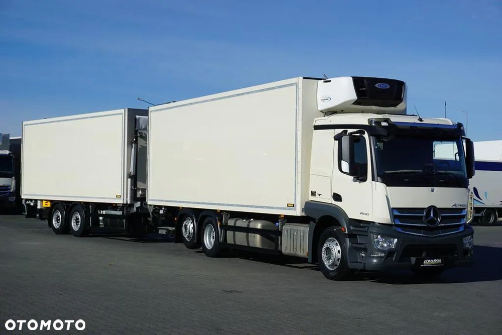 Mercedes-Benz ACTROS / 2540 / ACC / E 6 / ZESTAW PRZEJAZDOWY / CHŁODNIA + WINDA / 38 PALET - 2