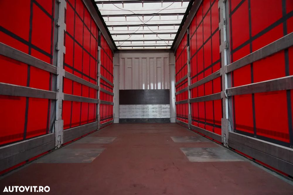 Scania S 460 / CORTINĂ 8.1 M / 60 M3 / SOLO / 6X2 / PUNTE RIDICATĂ / PUNTE DIRECȚIE - 22