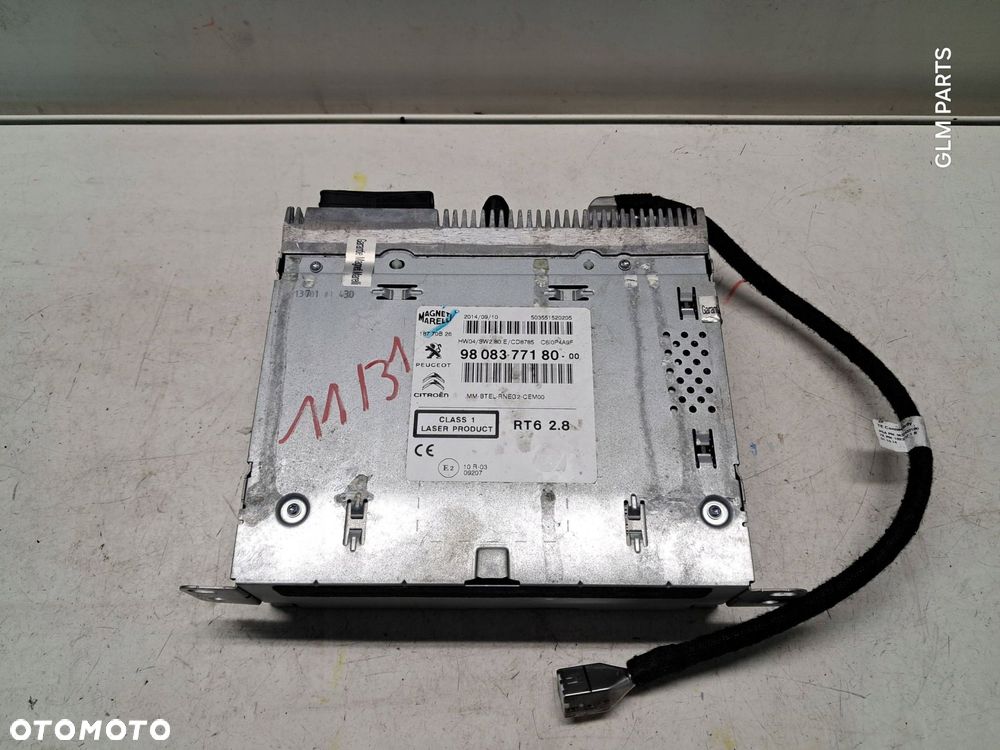 citroen c4 ii b7 radio nawigacja 9808377180 - 1