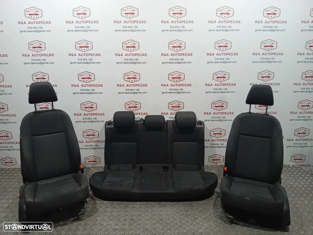 Conjunto de Bancos Golf 6 VI  5 Portas em Tecido Original - 14