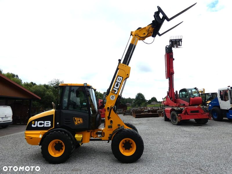 JCB TM180 Z Niemiec / Ładowarka łamana z teleskopem / Piękny Stan / - 9