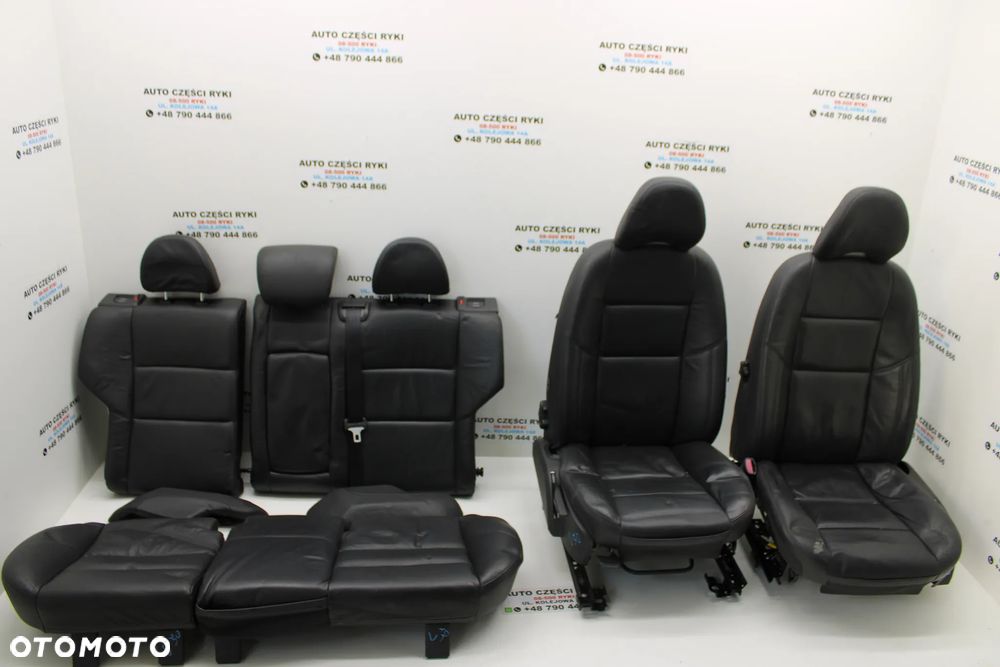 Volvo V50 Fotele Siedzenia Kanapa Skóra - 2