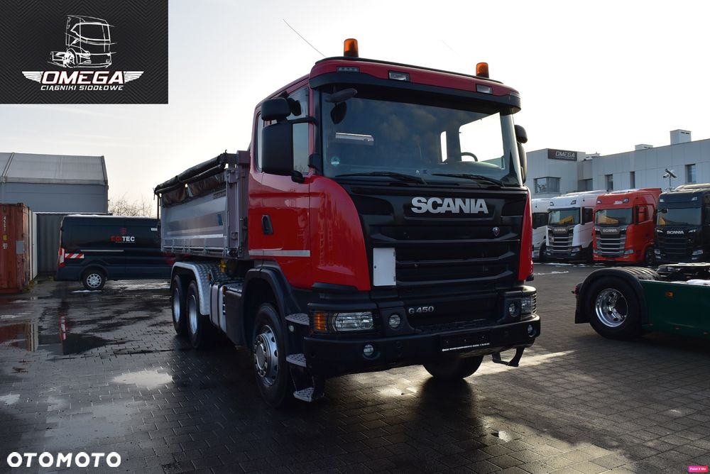 Scania G 450 bez EGR / 6X4 / WYWROTKA MEILLER 3S / BORDMATIC - 3
