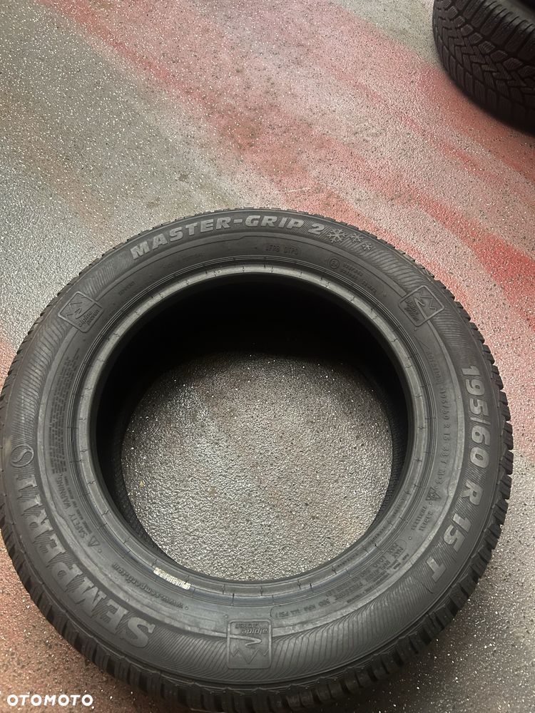 1x 195/60R15 88T SEMPERIT MASTER-GRIP 2 opona zimowa M+S 3PMSF 7,8mm - 6