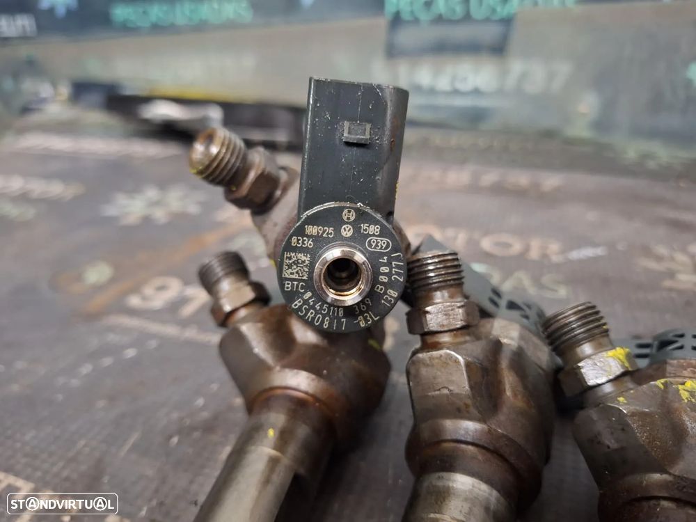 Injetores usados BOSCH 2.0 TDI 140CV CFF 03L130277J 0445110369 - 1