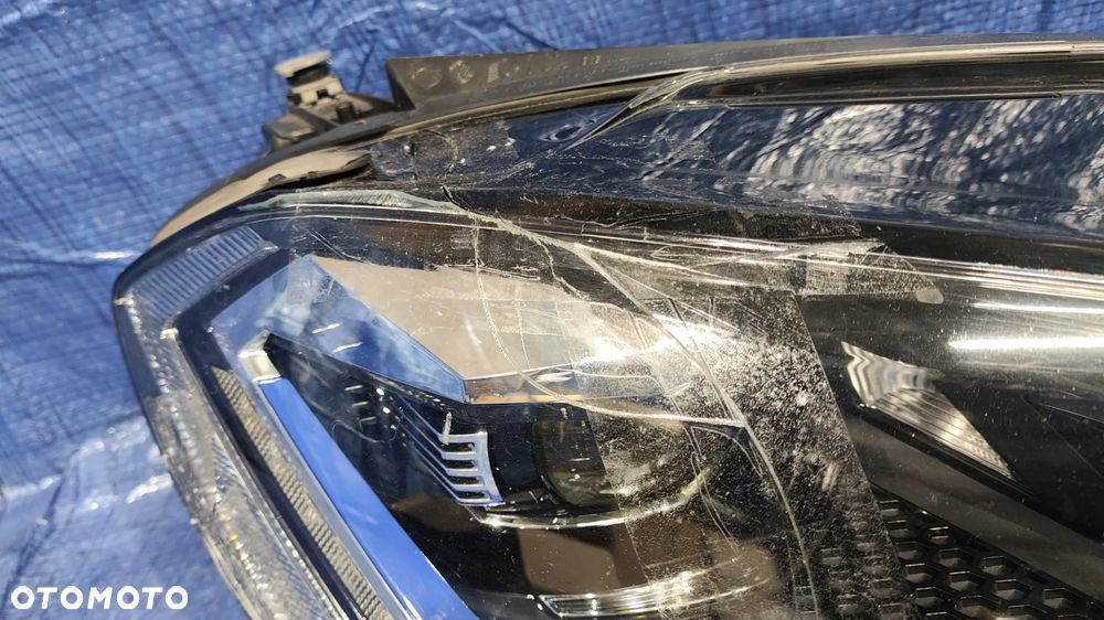 REFLEKTOR LAMPA PRAWY PRZÓD FULL LED KOMPLETNY PRZETWORNICA MODUŁ EUROPA VW GOLF VII 7 LIFT GTE E-GOLF - 4