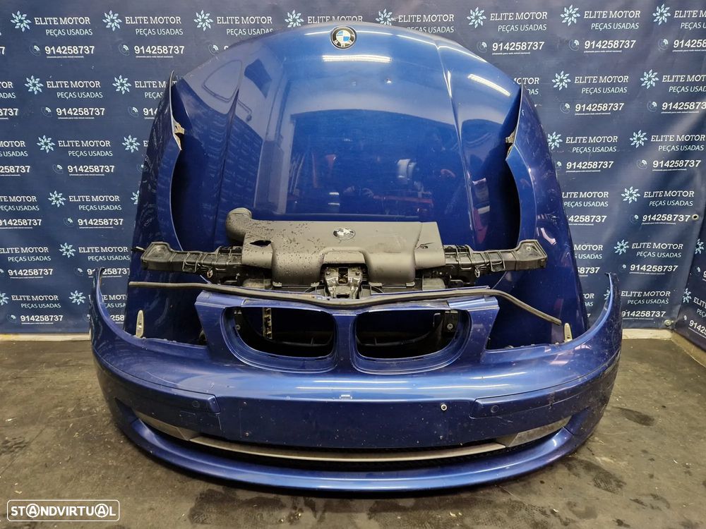 Frente completa usada BMW SERIE 1 LCI E87 E81 118D capot parachoques radiador guardalamas - 3