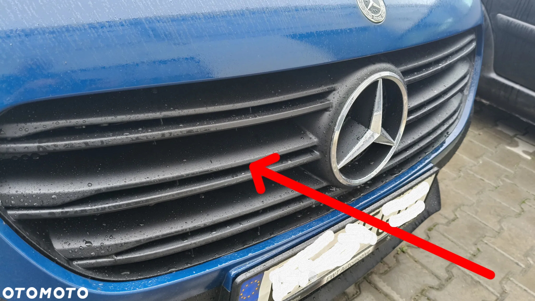 Zderzak przód, atrapa, pas Mercedes Citan 110 CDI , 2021 - 2
