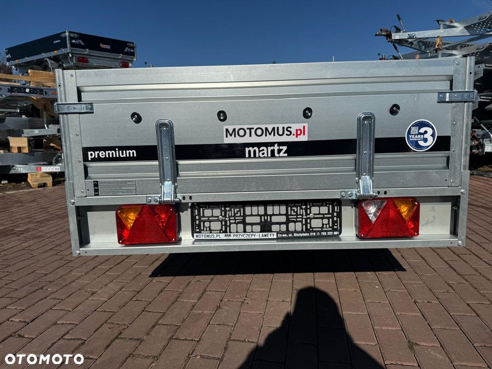 Martz Przyczepa Martz Premium 230x126x40cm 750 kg 1 oś dostawa pod dom MOTOMUS - 6