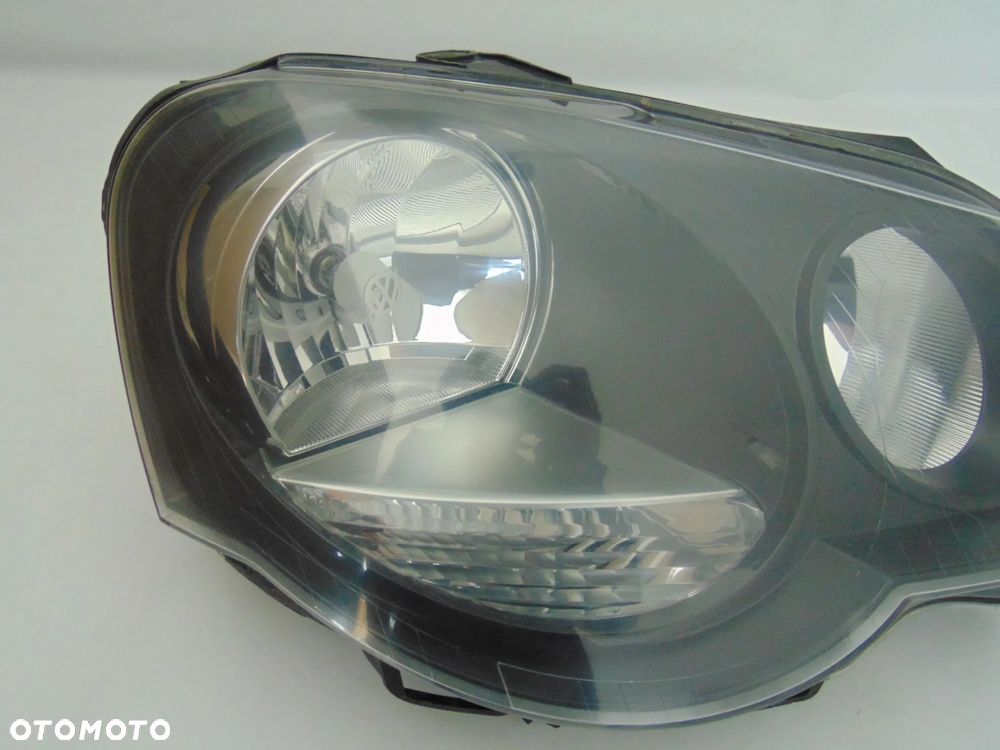 ORYGINAŁ lampa przednia przód lewa prawa czarna VW Volkswagen Polo 4 IV 9N FL lift 05-09r - 4
