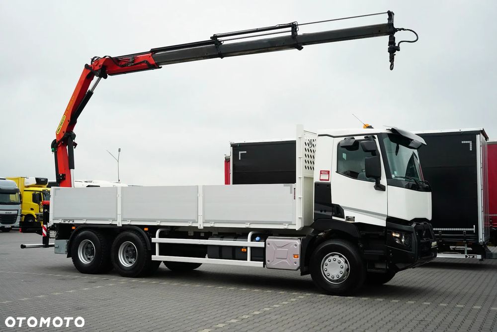 Renault C 380 / 6 X 4 / SKRZYNIOWY + HDS / PALFINGER PK 18002 / PILOT / ROTATOR - 4
