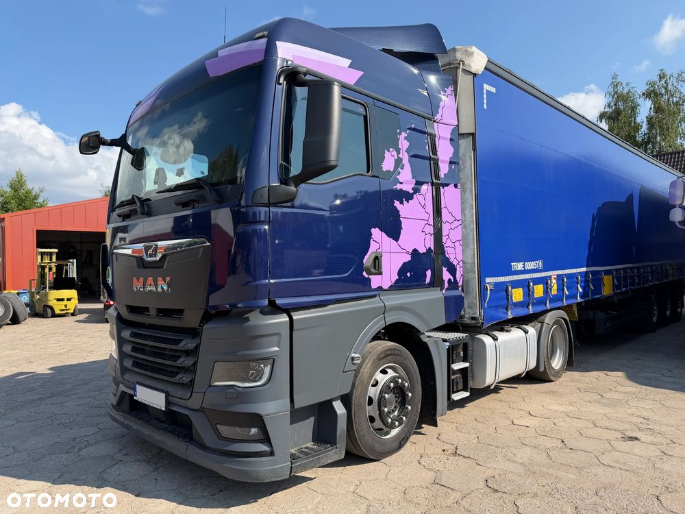 MAN TGX 18.430 LOW DECK / RETARDER INTARDER / SALON POLSKA / MEGA / ORYGIALNY FABRYCZNY BIAŁY KOLOR / OKLEJONY FOLIĄ REKLAMOWĄ / 1 WŁAŚCICIEL / KLIMA POSTOJOWA / TACHOGRAF NOWEJ GENERACJI / 2022 ROK PRODUKCJI !! - 3