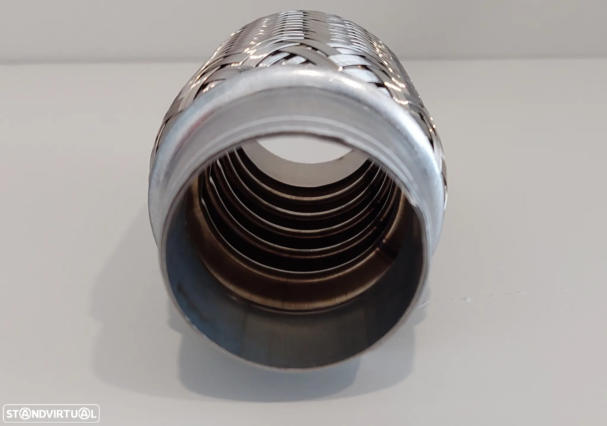 51mm - Flexível Inox Reforçado Escapes Universal (120mm comprimento) - 4