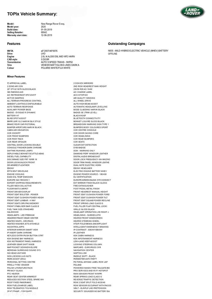 Land Rover Range Rover Evoque 2.0 D180 mHEV R-Dynamic SE - 33