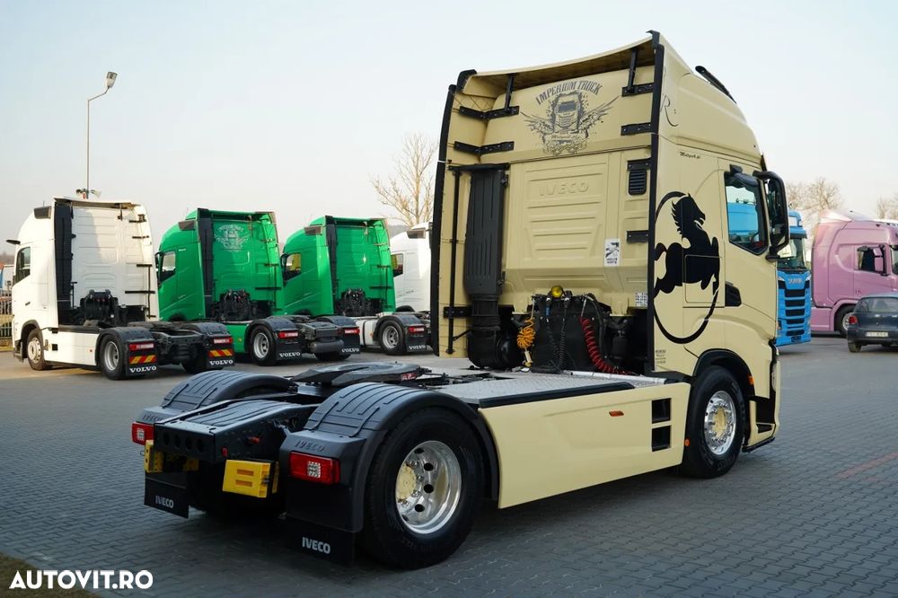 Iveco S-WAY / 570 / RETARDER / I-PARK COOL / FULL AIRMATIC / 100% ANVELOPE / JANTE DIN ALIAJ / PIELE / - 9