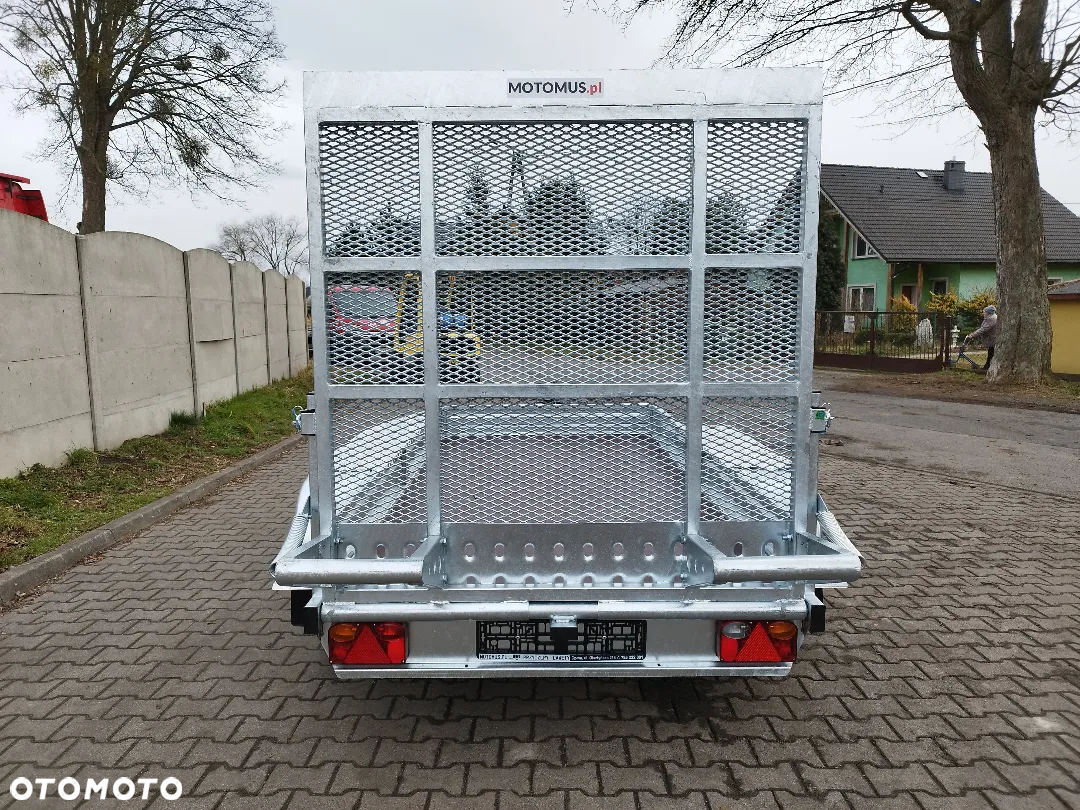Wiola Przyczepa Wiola B2630 292x142 dmc 2700kg mocna spawana rama minikoparka walec - 4
