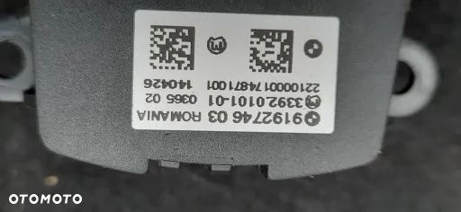 BMW F10 F11 Włącznik świateł Halogenów 9192746 03 33920101-01 22100001 74871001 9192745 04 3392.0301-02 - 5