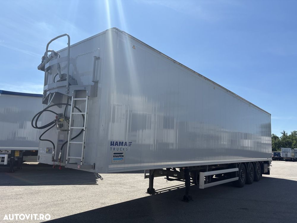 Knapen Trailers Walking Floor, podea 10 mm, Axa liftanta, factura externa - 1