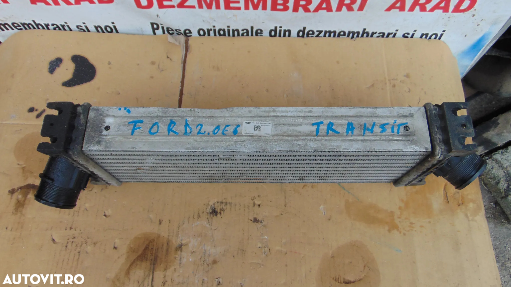 radiator intercooler Ford Transit 2.0 euro 6 Custom 2.0 euro 6 radiator racire ulei - 2