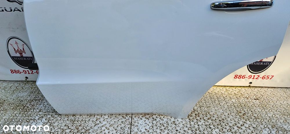 Dodge Durango III LIFT 2017-  Kompletne drzwi tył lewy Drzwi tylne lewe PW7 w kolor BIAŁE - 9