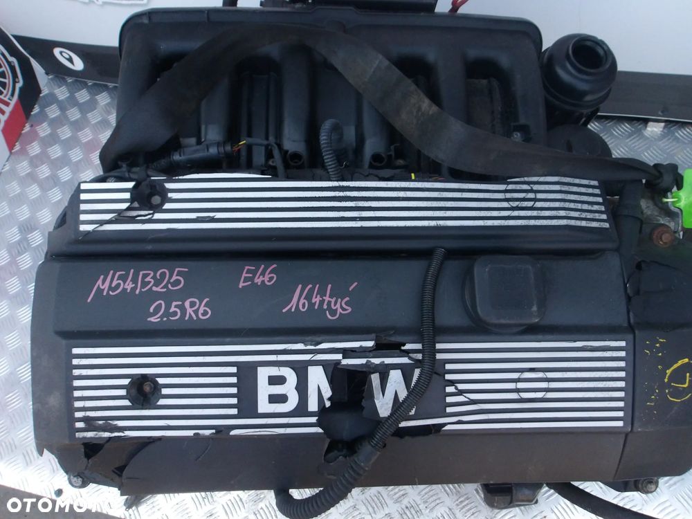 SILNIK KOMPLETNY BMW E46 E39 2.5 R6 M54B25 256S5 164 TYS - 2