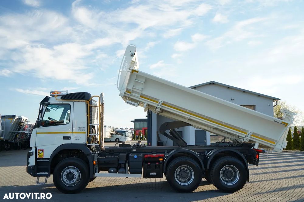 Volvo FMX 420 / 6X4 / BASCULATOR DUBLU / HIDROPOTOME / BODRMATIC / I-SHIFT / EURO 6 - 3